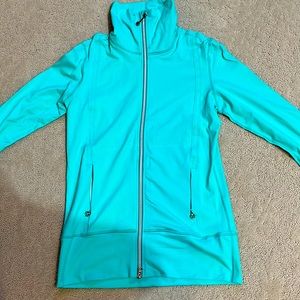 Lu Lu lemon green zip up jacket